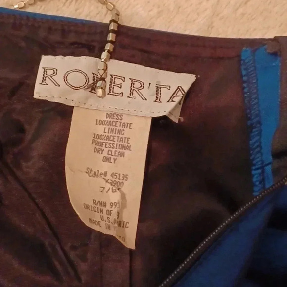 🏍gorgeous blue Dress with shawl🎉 - Picture 10 of 13